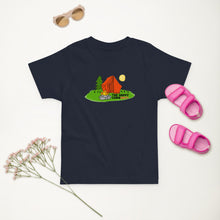 Load image into Gallery viewer, LIMITED EDITION THE HAPPY COMMUNITY CAMP Toddler jersey t-shirt