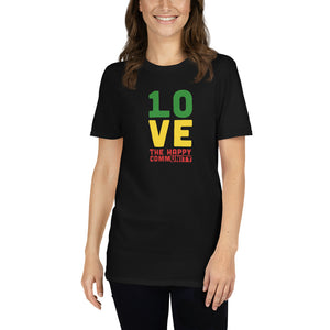 1 Love - The Happy Community Vibes Short-Sleeve Unisex T-Shirt