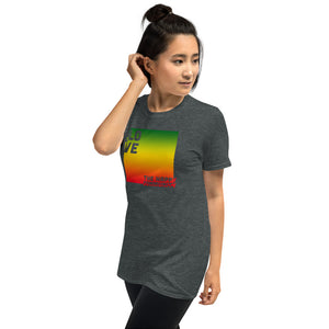 1 Love - The Happy Community V1 Short-Sleeve Unisex T-Shirt