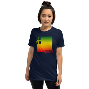 1 Love - The Happy Community V1 Short-Sleeve Unisex T-Shirt