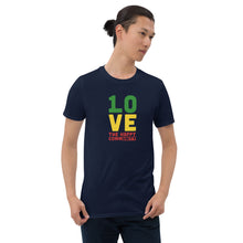 Load image into Gallery viewer, 1 Love - The Happy Community Vibes Short-Sleeve Unisex T-Shirt