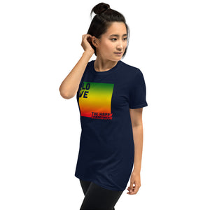 1 Love - The Happy Community V1 Short-Sleeve Unisex T-Shirt