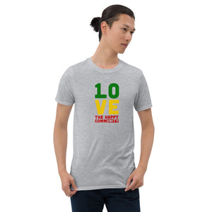 1 Love - The Happy Community Vibes Short-Sleeve Unisex T-Shirt