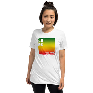 1 Love - The Happy Community V1 Short-Sleeve Unisex T-Shirt