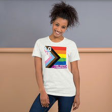 Load image into Gallery viewer, 1 Love - The Happy Community V2 Prog/Pride Short-Sleeve Unisex T-Shirt