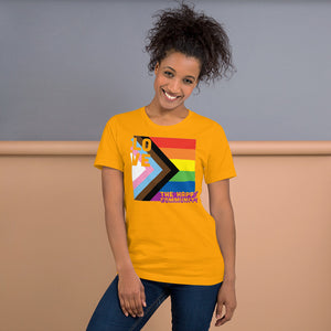 1 Love - The Happy Community V2 Prog/Pride Short-Sleeve Unisex T-Shirt