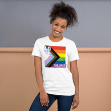 Load image into Gallery viewer, 1 Love - The Happy Community V2 Prog/Pride Short-Sleeve Unisex T-Shirt